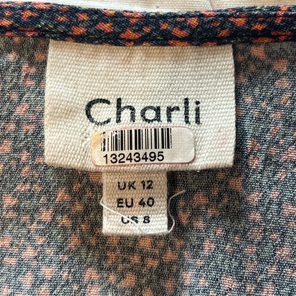 Charli Svea Maxi Dress with Front Tie women’s size 8, slit Retails for $189 - Picture 11 of 12